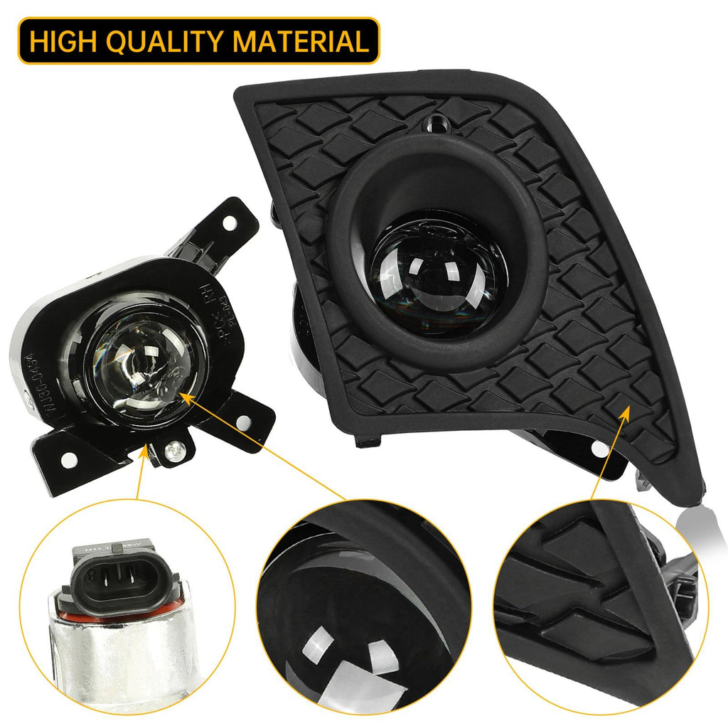 For 2014-2016 Lexus IS250 IS350 F-Sport Projector Fog Lights Kit Switch+Harness