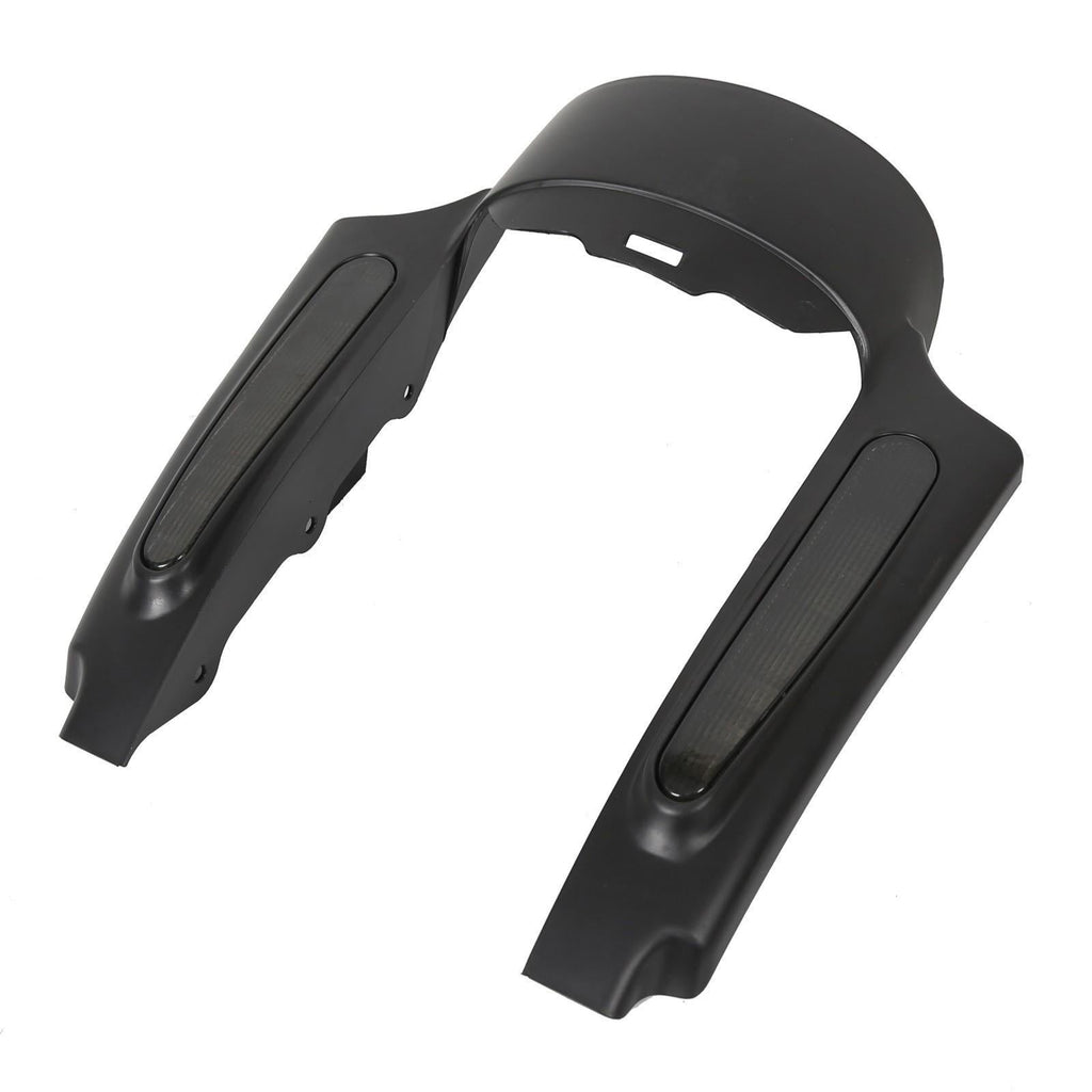 Rear Fender Extension Fascia LED Light For Harley Touring CVO Street Glide 09-13