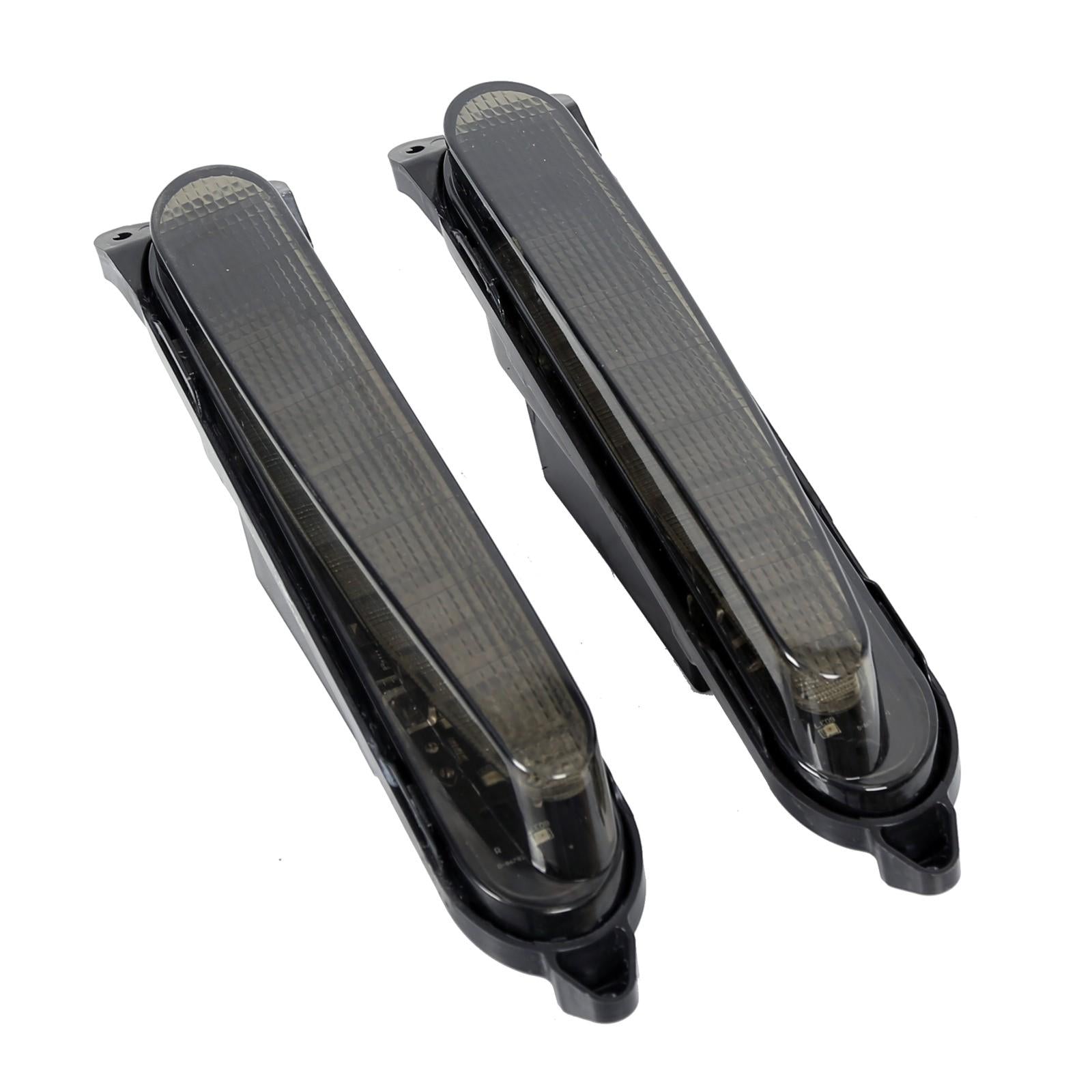 Rear Fender Extension Fascia LED Light For Harley Touring CVO Street Glide 09-13