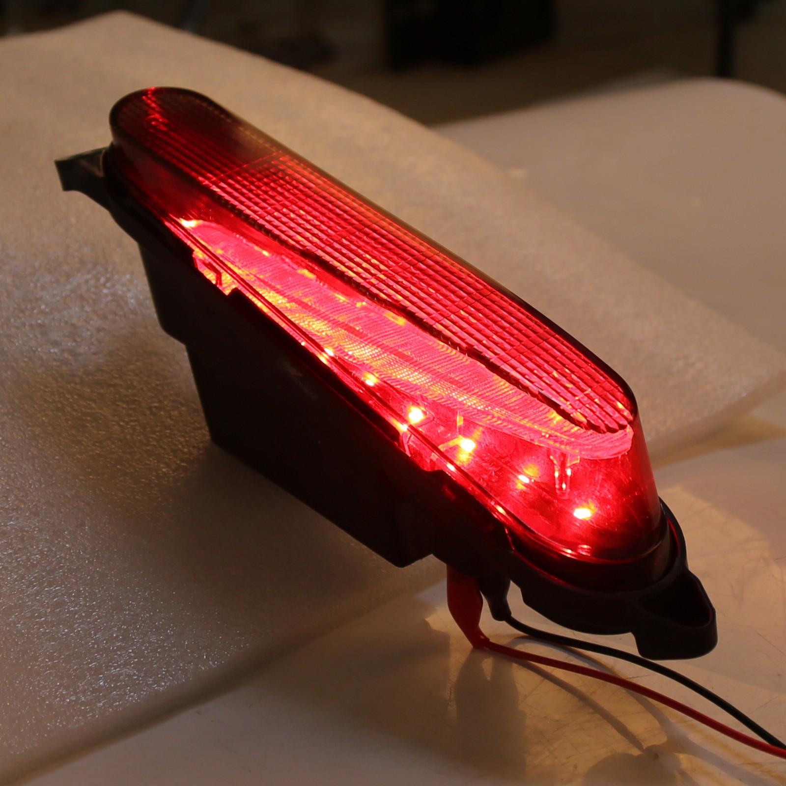 Rear Fender Extension Fascia LED Light For Harley Touring CVO Street Glide 09-13