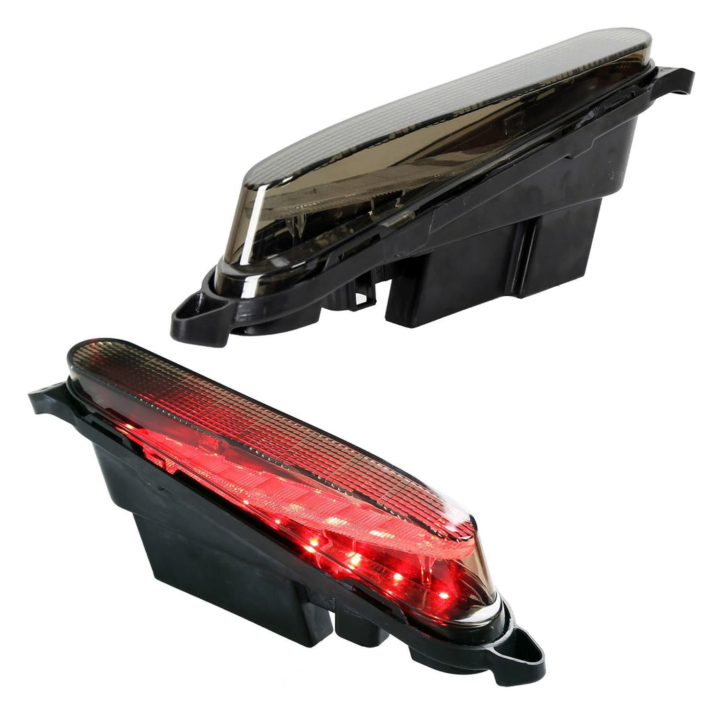 Rear Fender Extension Fascia LED Light For Harley Touring CVO Street Glide 09-13