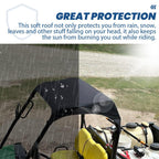 For John Deere HPX & XUV Gator UTV Soft Top Roof