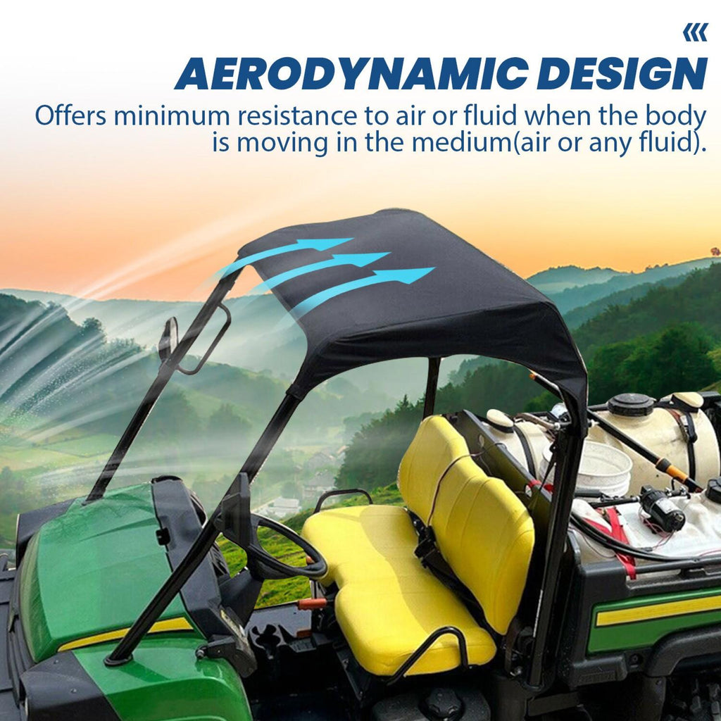 For John Deere HPX & XUV Gator UTV Soft Top Roof