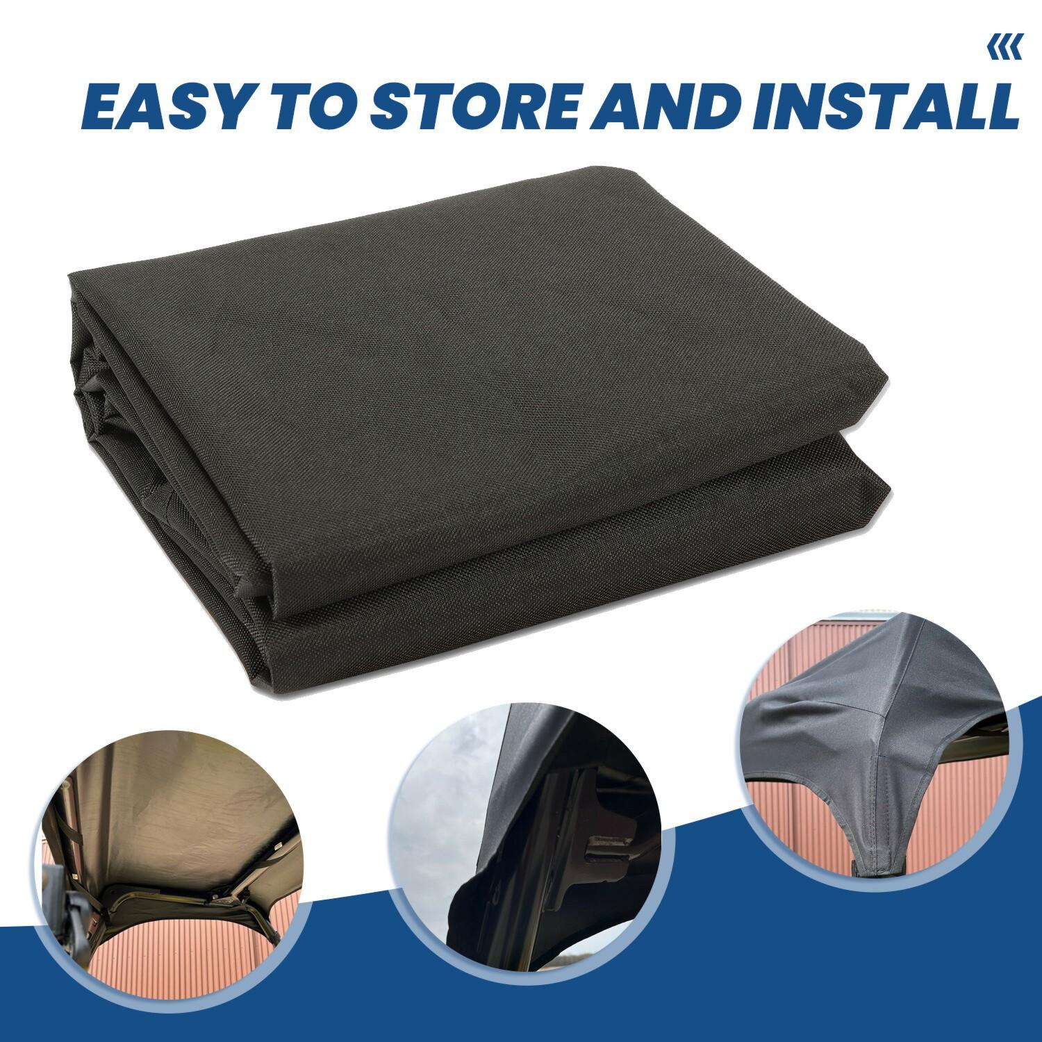 For John Deere HPX & XUV Gator UTV Soft Top Roof