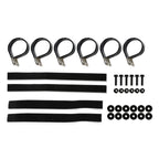 For 2001-2008 Kawasaki Mule 3000/3010 Models Folding Windshield Clear W/Hardware