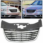 For 2011 thru 2014 Chrysler 200 Chrome Front Hood Grille Grill New 68082050AE