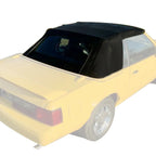 Black Soft Top with Plastic Window FOR 1983-1993 Ford Mustang Convertible 2-Door