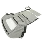 Black Soft Top with Plastic Window FOR 1983-1993 Ford Mustang Convertible 2-Door