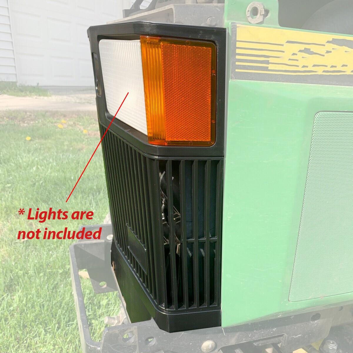 Front Grille w/Reflector For John Deere 415 425 445 455 Tractor # AM116207