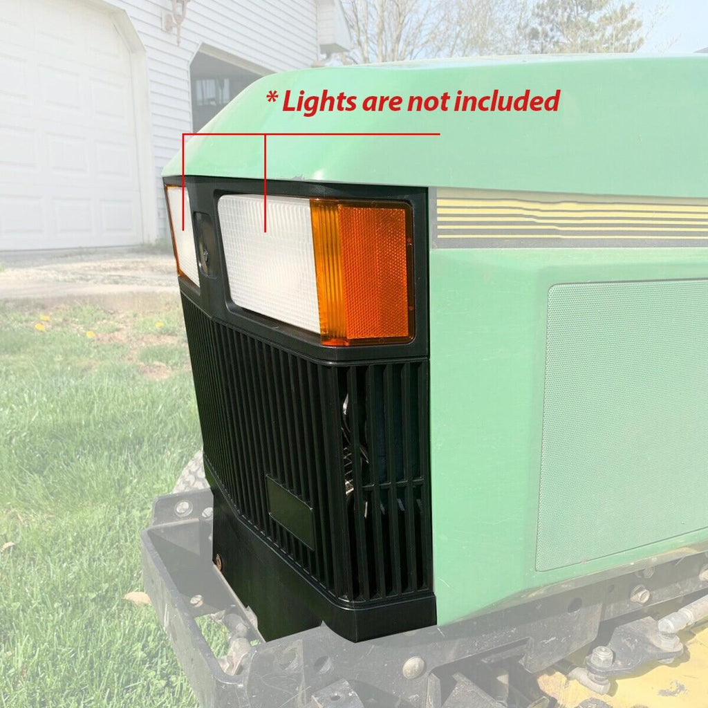 Front Grille w/Reflector For John Deere 415 425 445 455 Tractor # AM116207