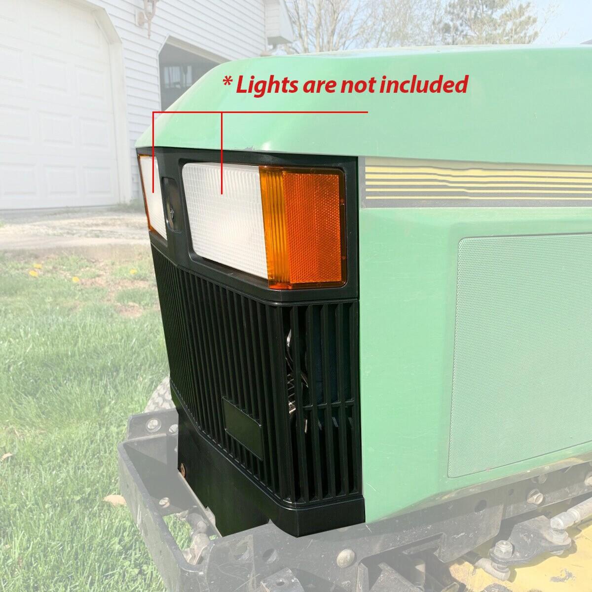Front Grille w/Reflector For John Deere 415 425 445 455 Tractor # AM116207