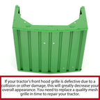 Front Hood Grille For John Deere 755 855 955 Tractor #AM107864 Mesh Grille Guard