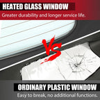 Black Convertible Soft Top W/ Heated Glass Window For Mazda MX-5 Miata 2006-2014