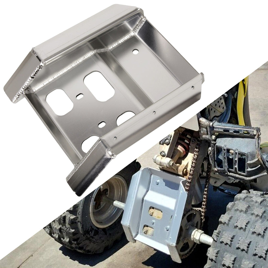 Aluminum Swing Arm Skid Plate Gaurd For Suzuki LTZ400 Z400 03-14 Kawasaki KFX400