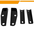 Rear Shock Relocation Brackets Kit For 1963-1972 Chevy C10 C20 GMC C15 Pickup