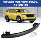 Bumper Face Bar Reinforcement Cross Member Front For 2016-23 Honda Pilot Odyssey