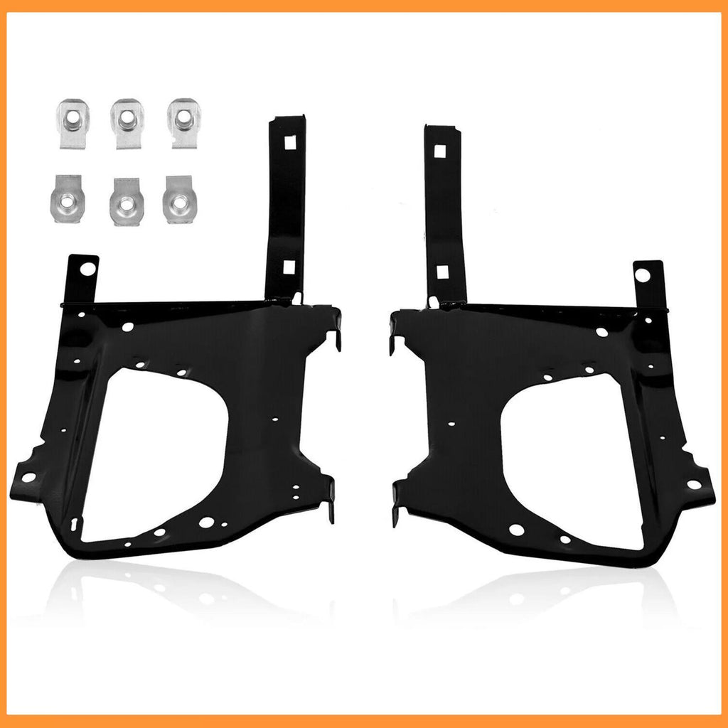 For 10-18 DODGE RAM 2500 3500 RIGHT & LEFT FRONT BUMPER BRACKET KIT 68064329AD