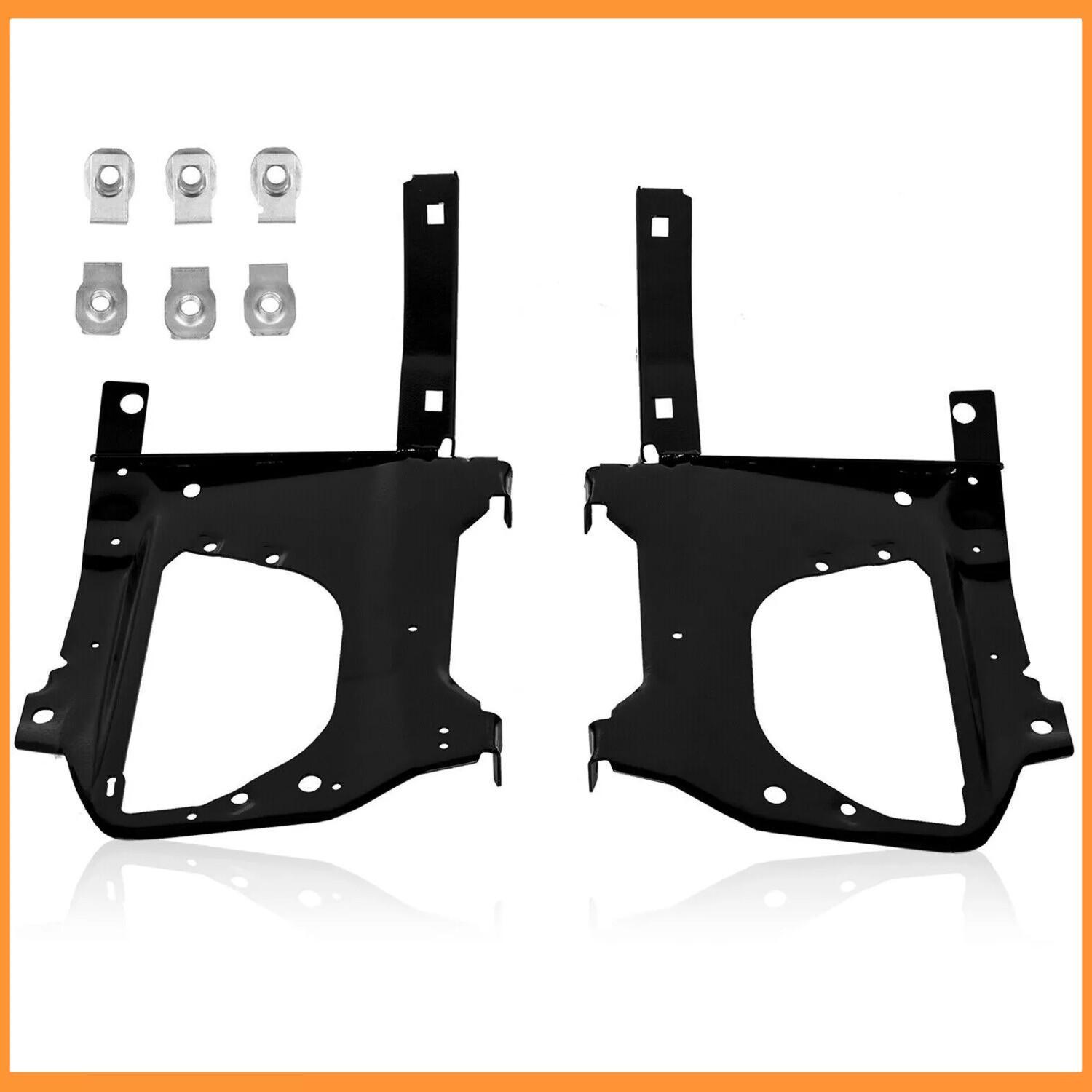 For 10-18 DODGE RAM 2500 3500 RIGHT & LEFT FRONT BUMPER BRACKET KIT 68064329AD