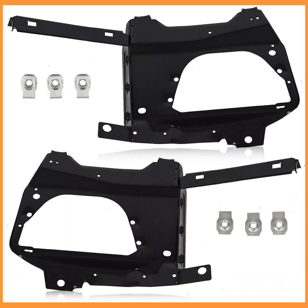 For 10-18 DODGE RAM 2500 3500 RIGHT & LEFT FRONT BUMPER BRACKET KIT 68064329AD