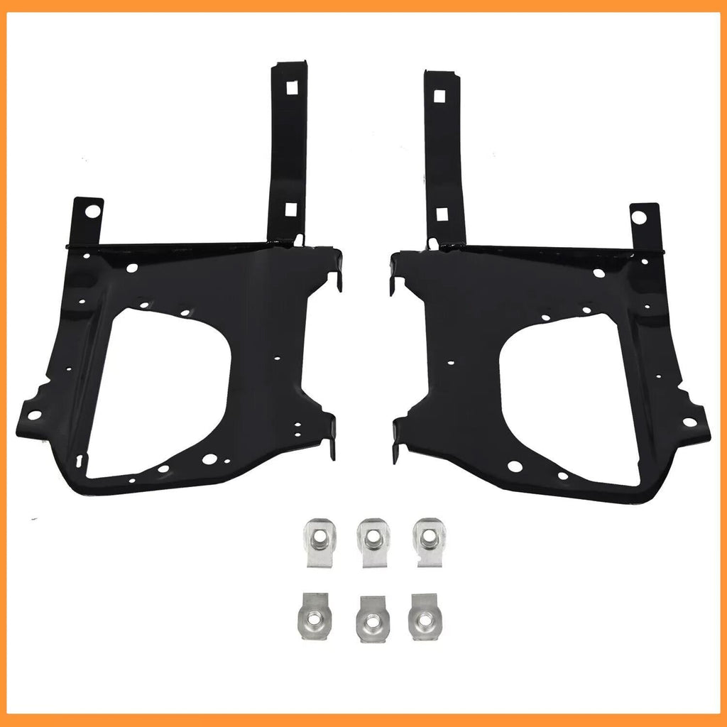 For 10-18 DODGE RAM 2500 3500 RIGHT & LEFT FRONT BUMPER BRACKET KIT 68064329AD