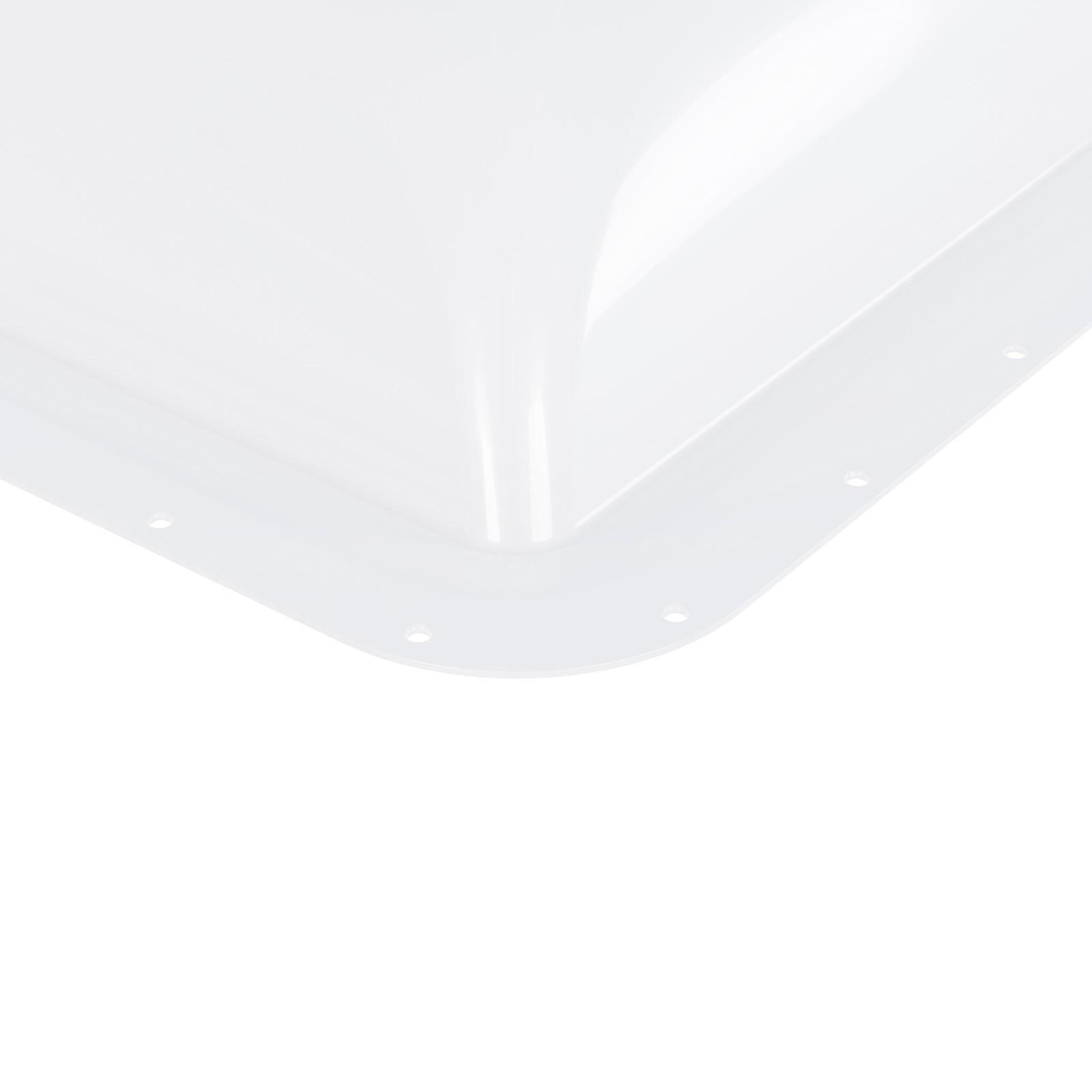 18" x 26" For RV Camper Skylight Exterior White Skylight Cover Roof Top