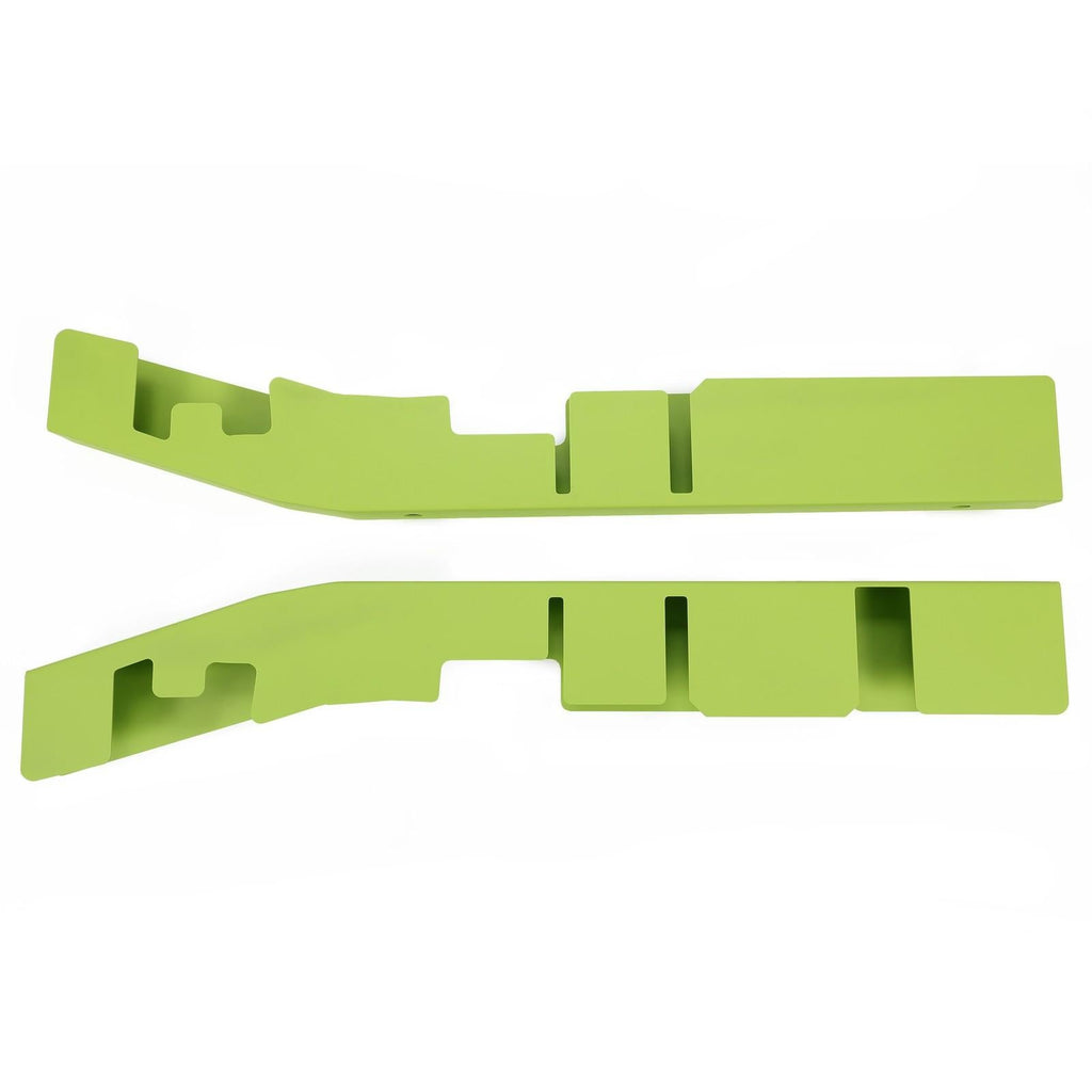 Mid Frame Rail Rust Repair Kit Pair Green For Ford F150 Extended Cab 4WD 2004-08