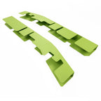 Mid Frame Rail Rust Repair Kit Pair Green For Ford F150 Extended Cab 4WD 2004-08