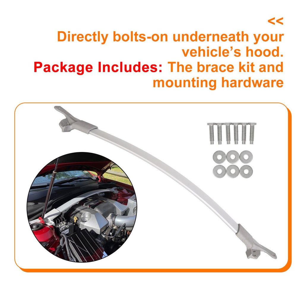 For 2011-2015 Chevrolet Camaro Performance Strut Bar Tower Brace Kit 22756880