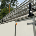 72"-108" Adjustable Ladder Roof Rack For Enclosed Trailers Cargo Vans Trucks
