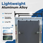 72"-108" Adjustable Ladder Roof Rack For Enclosed Trailers Cargo Vans Trucks