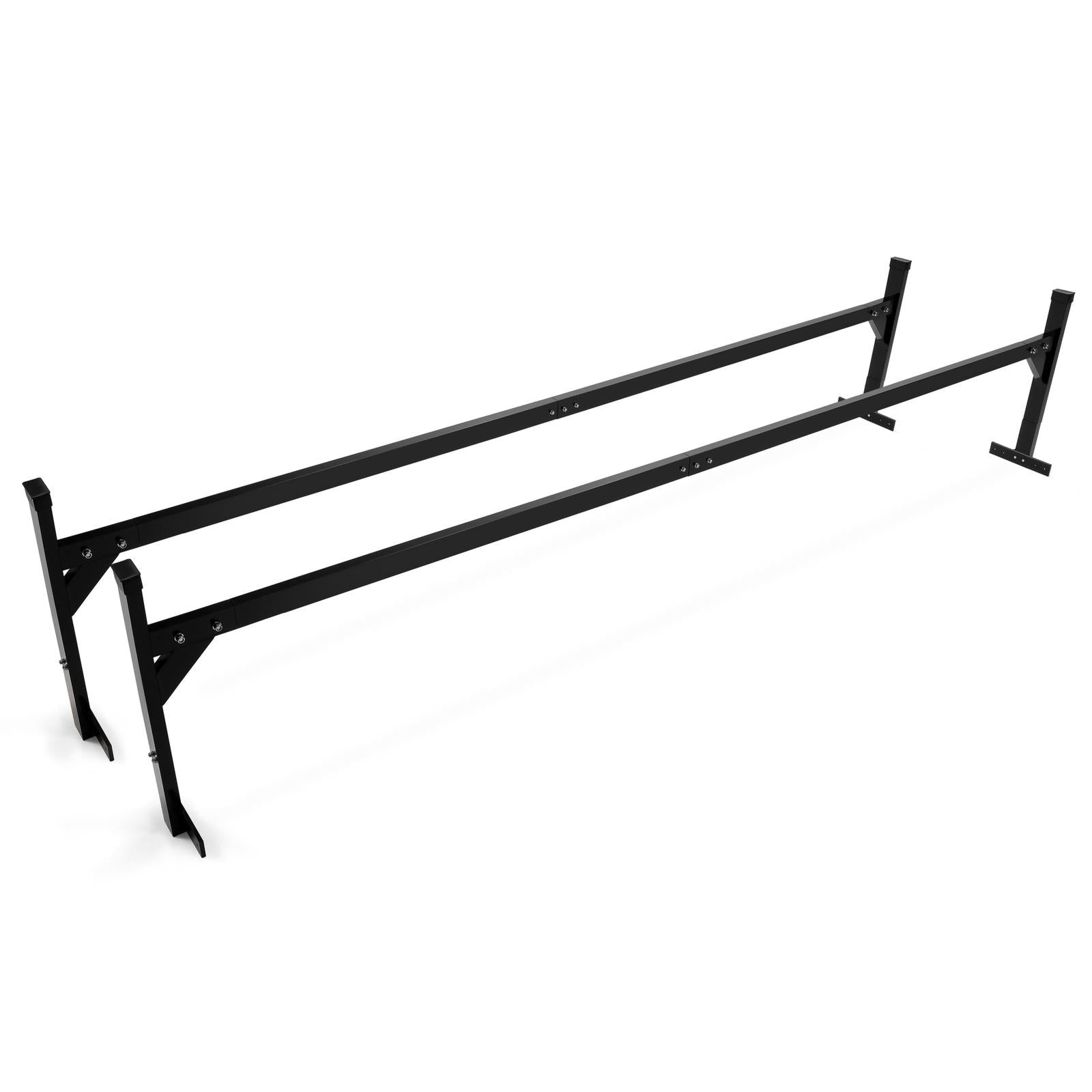 72"-108" Adjustable Ladder Roof Rack For Enclosed Trailers Cargo Vans Trucks