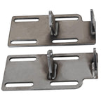 For 88-99 C1500 TRUCK K5 2WD Engine Mount Adapter Swap Kit LSx LS1 LS Raw Steel