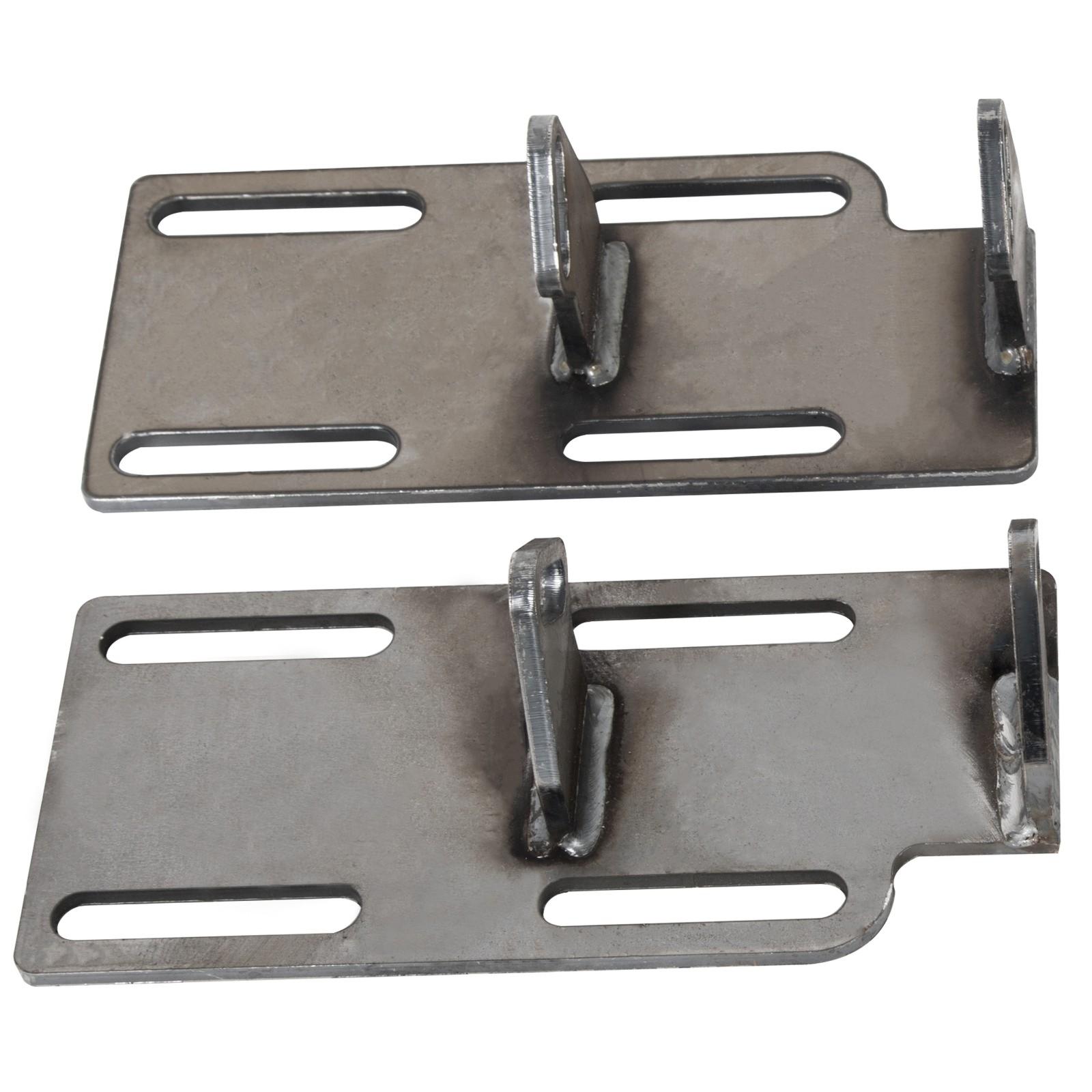 For 88-99 C1500 TRUCK K5 2WD Engine Mount Adapter Swap Kit LSx LS1 LS Raw Steel