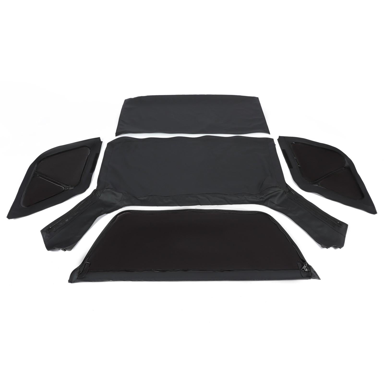 For Chevrolet Tracker 2DR 1999-2004 Replacement Soft Top w/ Tinted Windows Black
