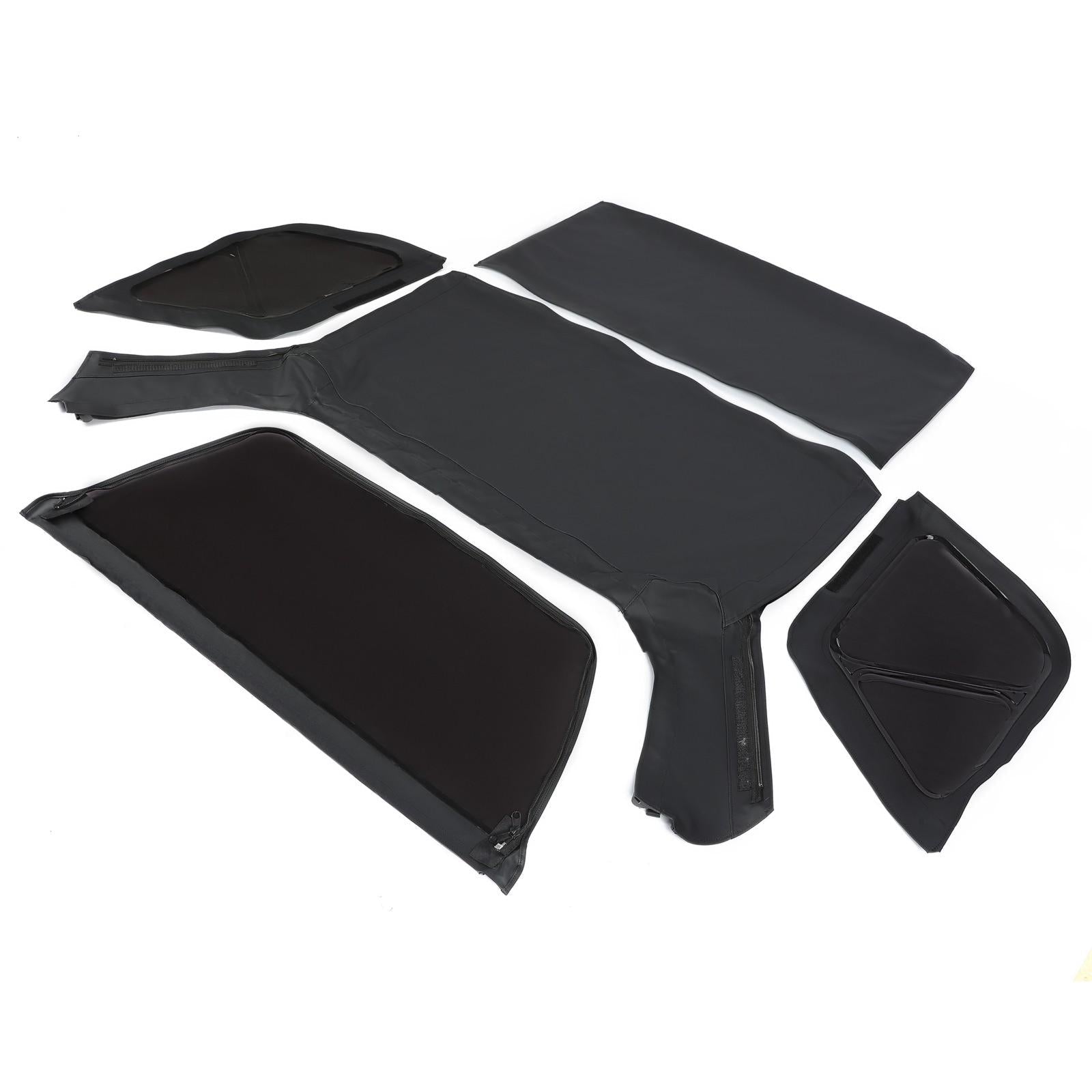 For Chevrolet Tracker 2DR 1999-2004 Replacement Soft Top w/ Tinted Windows Black
