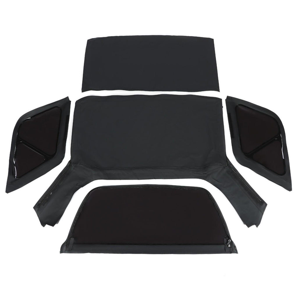 For Chevrolet Tracker 2DR 1999-2004 Replacement Soft Top w/ Tinted Windows Black