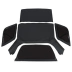 For Chevrolet Tracker 2DR 1999-2004 Replacement Soft Top w/ Tinted Windows Black