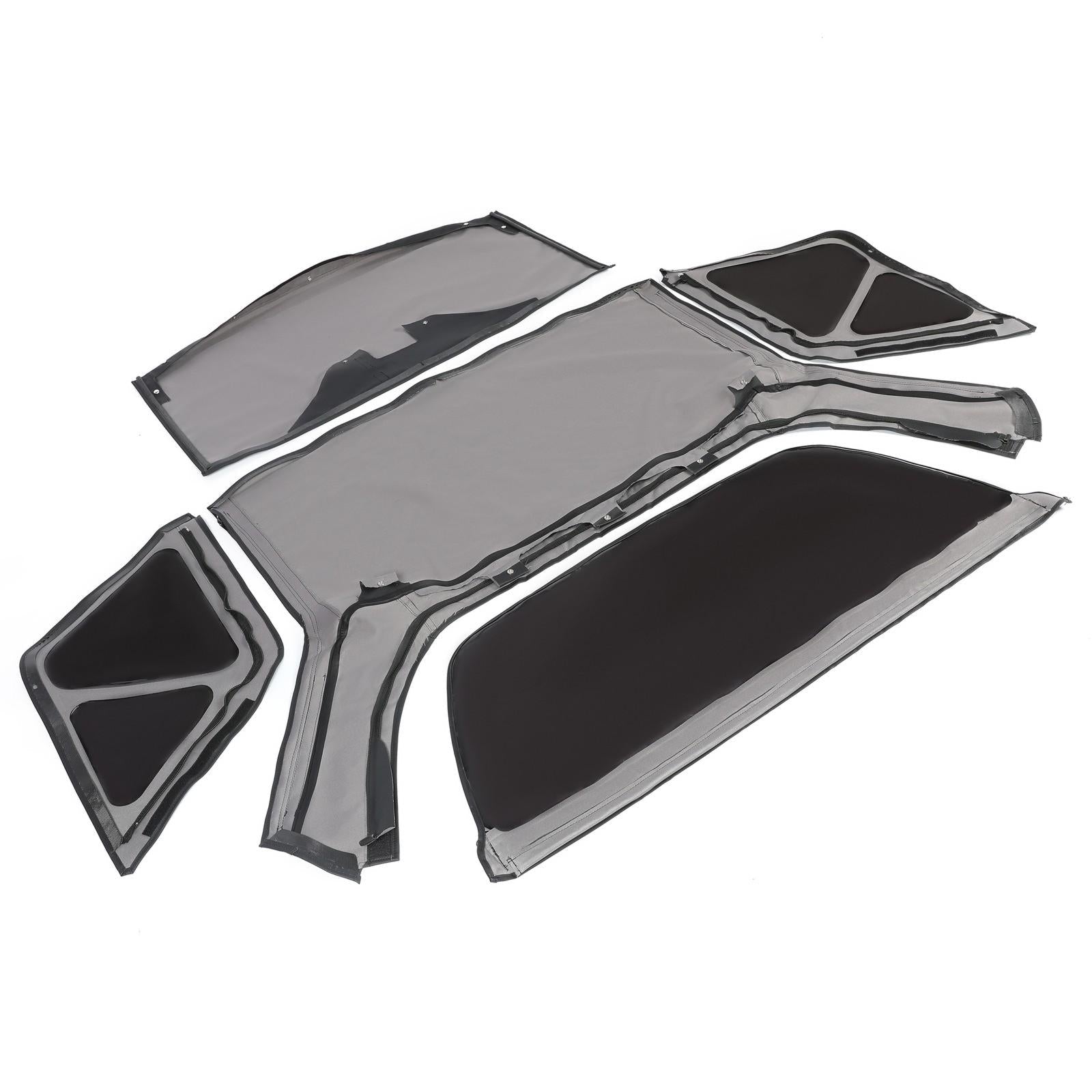 For Chevrolet Tracker 2DR 1999-2004 Replacement Soft Top w/ Tinted Windows Black