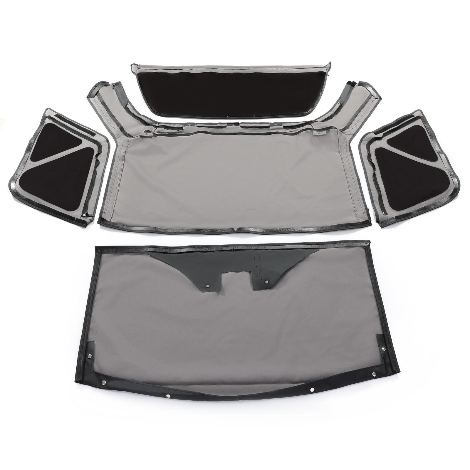 For Chevrolet Tracker 2DR 1999-2004 Replacement Soft Top w/ Tinted Windows Black