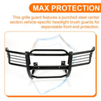 Fits 1998-2004 Chevy Chevrolet S-10 Blazer-S Jimmy Envoy Black Grill Brush Guard