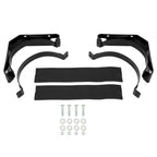 For 100LB Propane Fuel Tank Bracket Straps Heavy Duty Weld Bolt On Lpg Cylinder