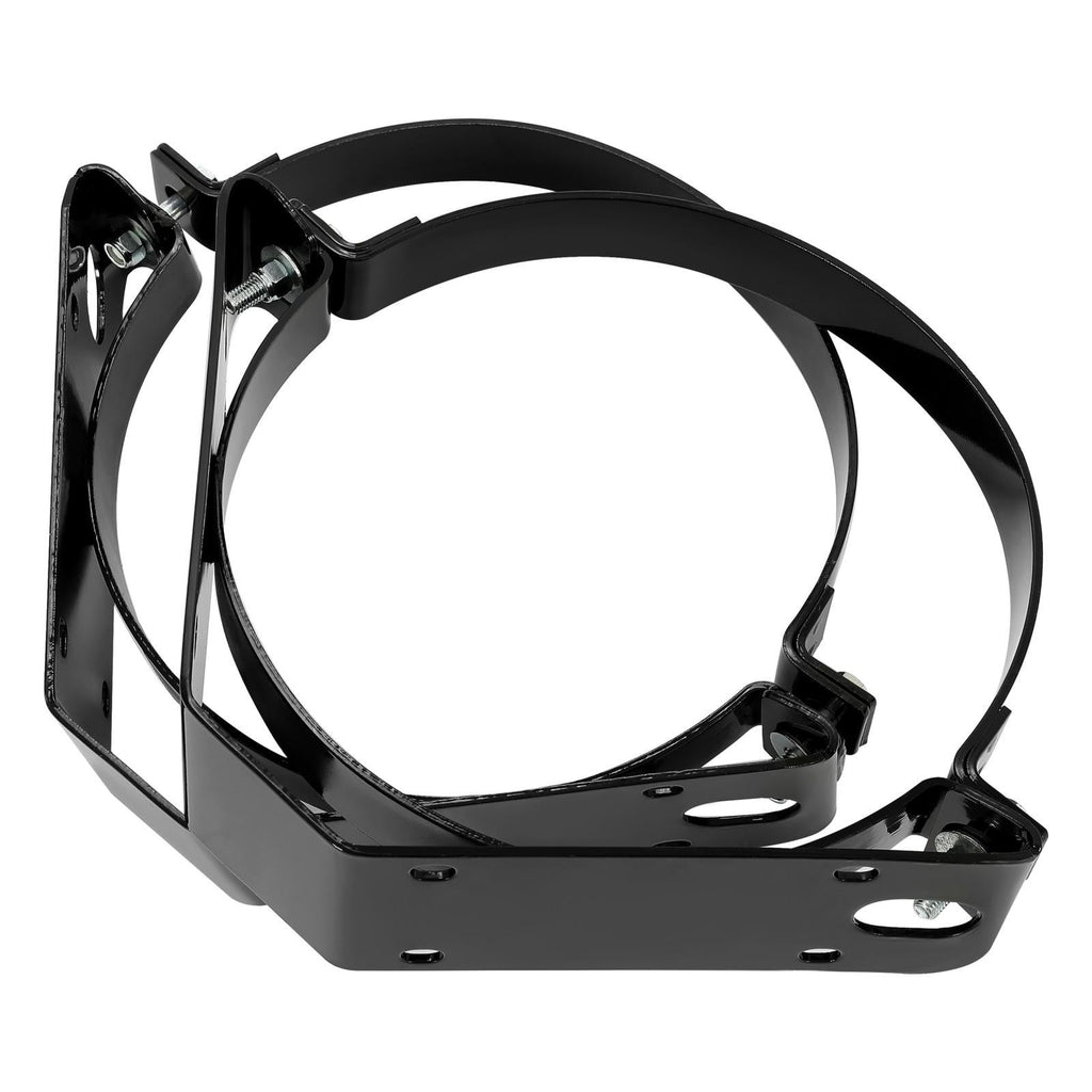 For 100LB Propane Fuel Tank Bracket Straps Heavy Duty Weld Bolt On Lpg Cylinder