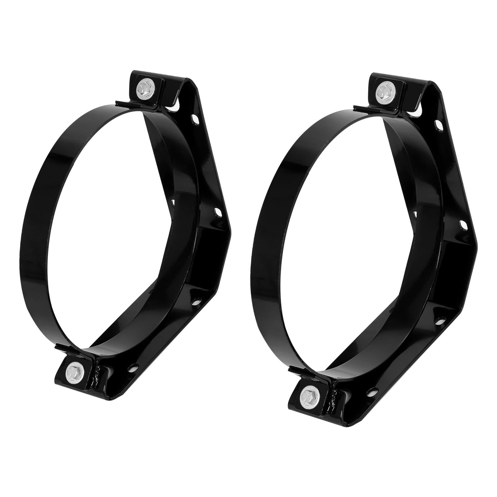 For 100LB Propane Fuel Tank Bracket Straps Heavy Duty Weld Bolt On Lpg Cylinder