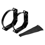 For 100LB Propane Fuel Tank Bracket Straps Heavy Duty Weld Bolt On Lpg Cylinder
