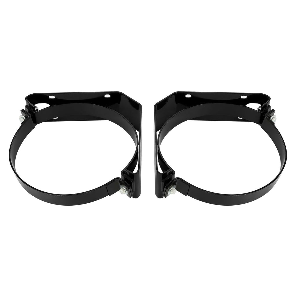 For 100LB Propane Fuel Tank Bracket Straps Heavy Duty Weld Bolt On Lpg Cylinder