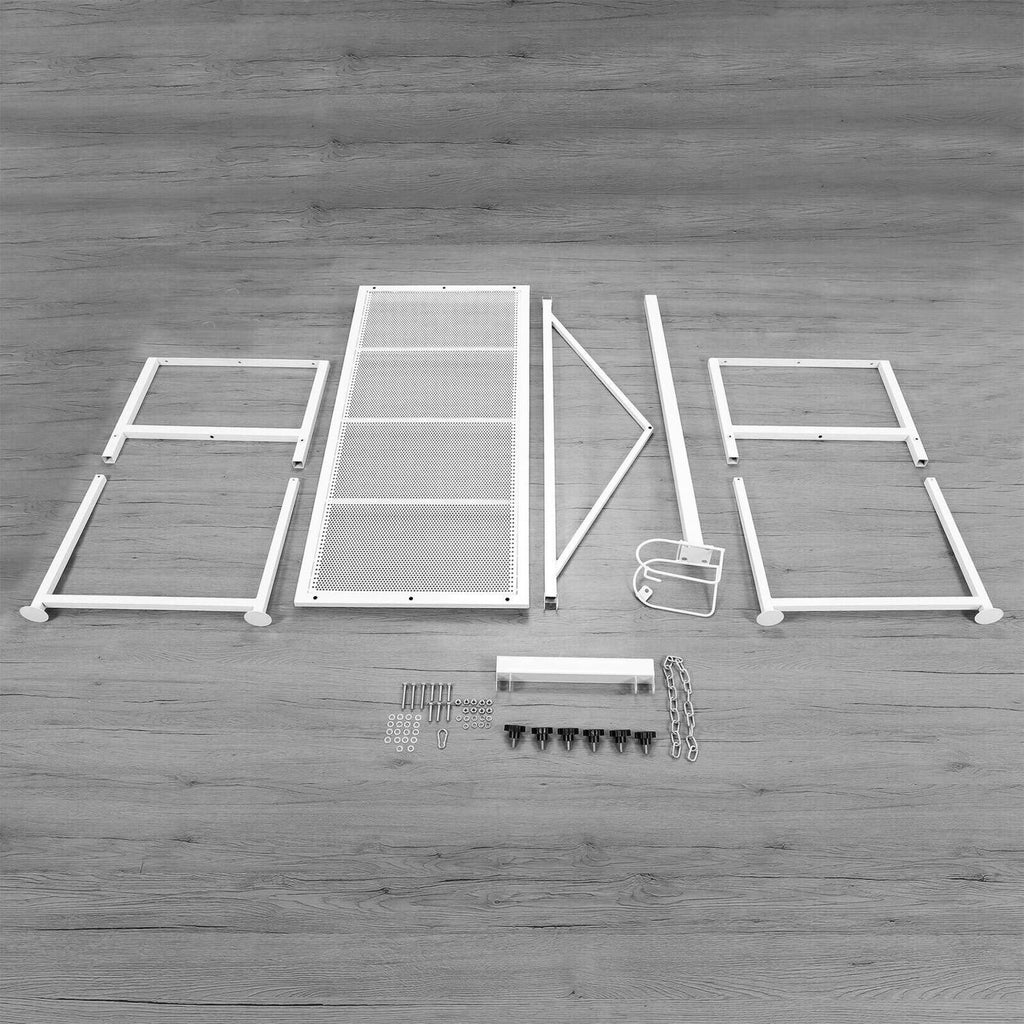 51"x23" Goat Milk Livestock Stand Husbandry Trimming Adjustable Height 19"-33"