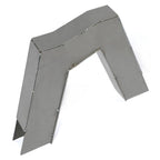 For 1963-1972 Chevy C10 Pickup 1 PAIR C Notch Frame Step Notch CNotch Set Steel