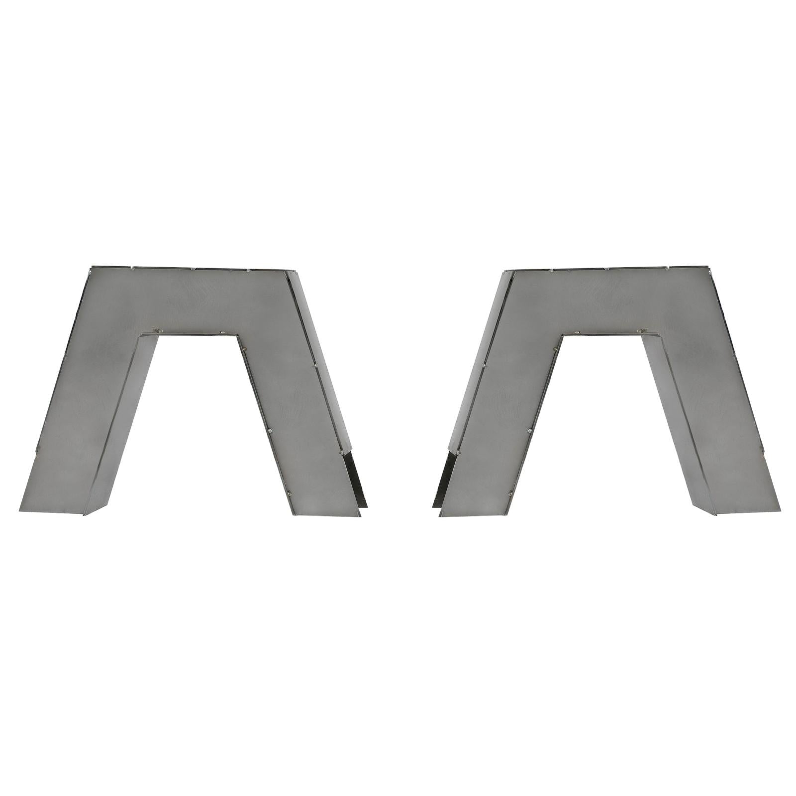 For 1963-1972 Chevy C10 Pickup 1 PAIR C Notch Frame Step Notch CNotch Set Steel