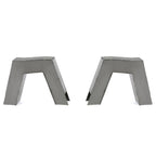 For 1963-1972 Chevy C10 Pickup 1 PAIR C Notch Frame Step Notch CNotch Set Steel