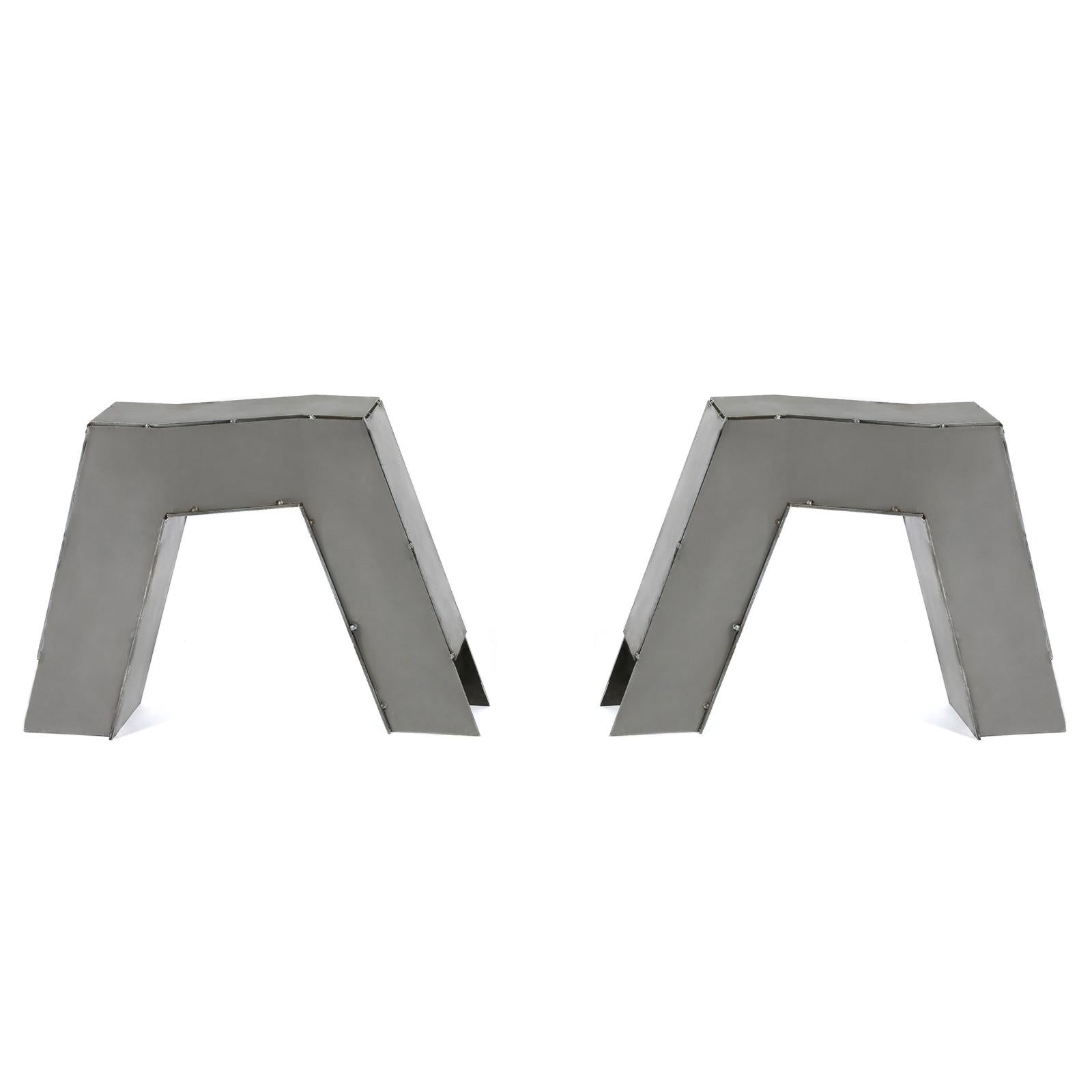 For 1963-1972 Chevy C10 Pickup 1 PAIR C Notch Frame Step Notch CNotch Set Steel
